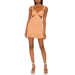 Lovers And Friends 'Sun Drenched' Orange Mini Dress Size XS